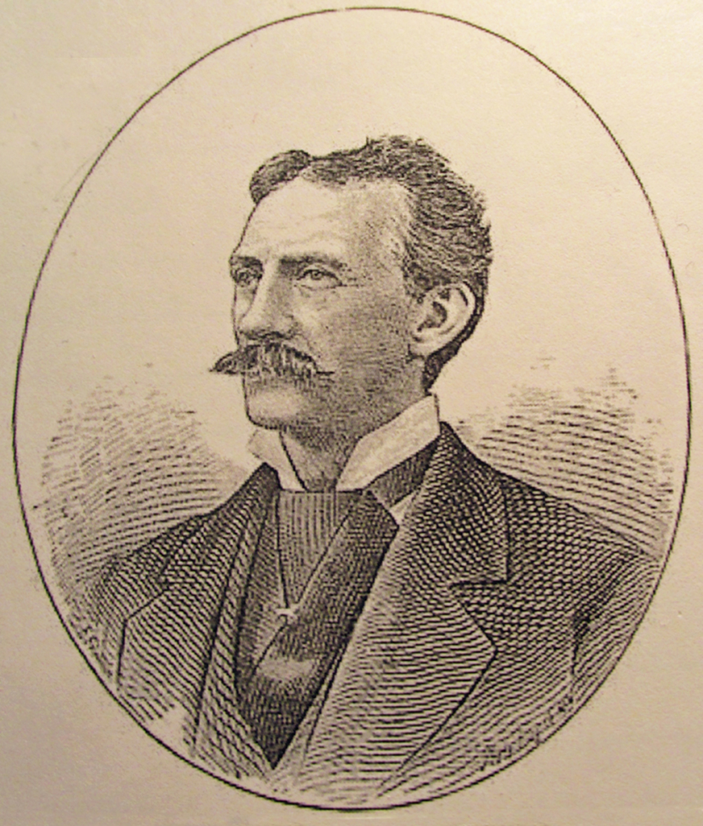 Charles Hallock, Editor of Forest and Stream Weekly, and the man who organized the Irish hunt in the West and accompanied the Irish Party.